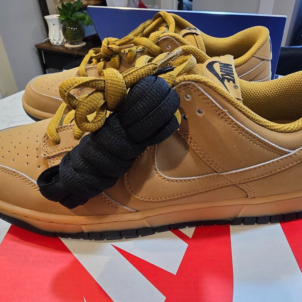 Nike Dunk Low Retro SE Wheat Gum Black HQ1932-700 Men's Size 10 NEW